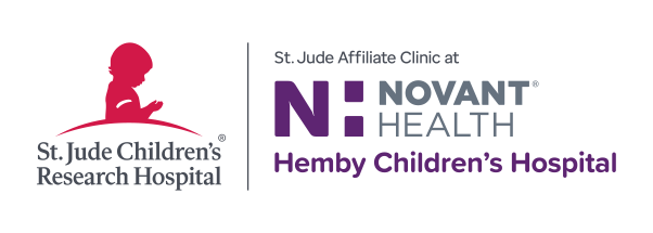 St. Jude and Novant Health logo