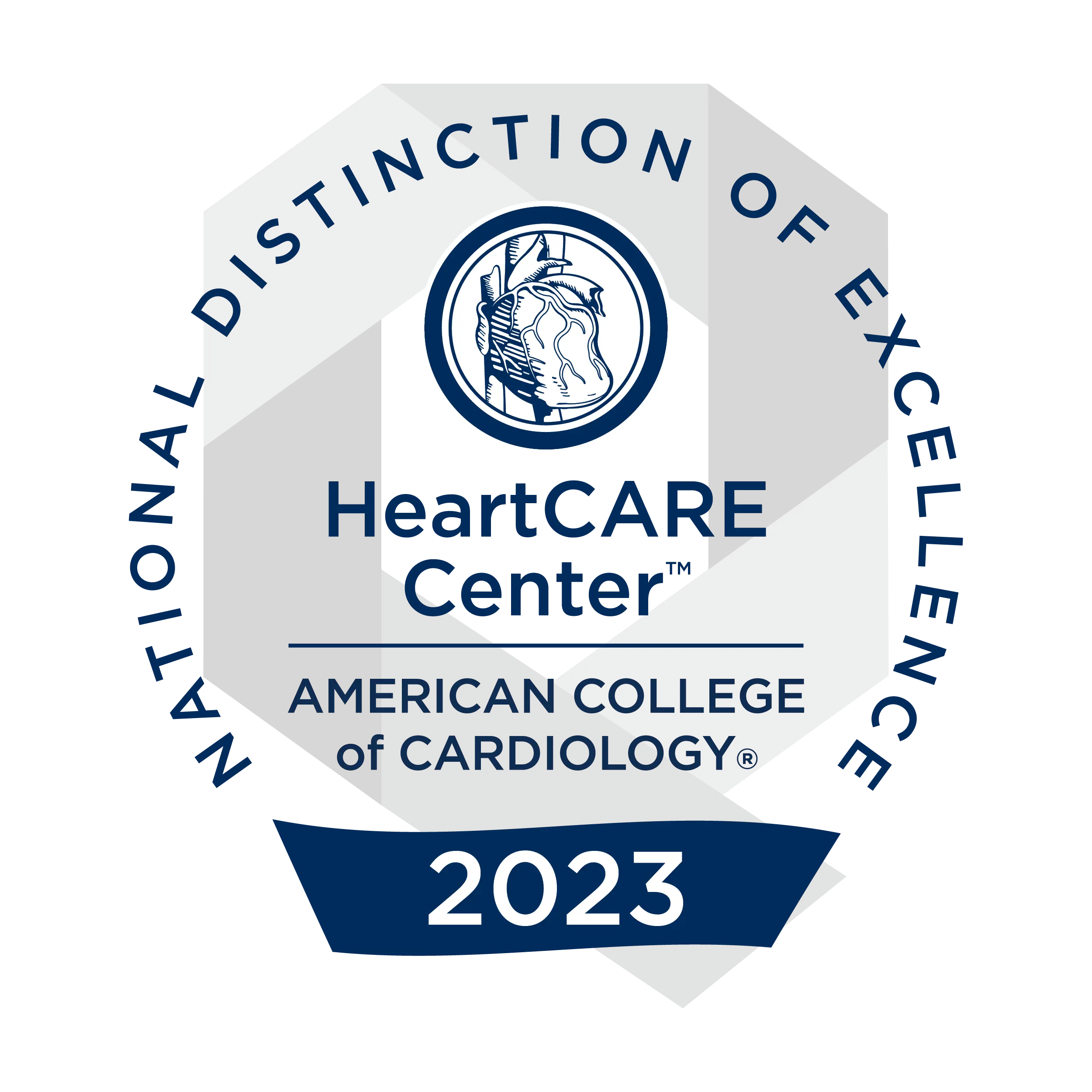 National Distinction of Excellence Heartcare Center ACOC 2023