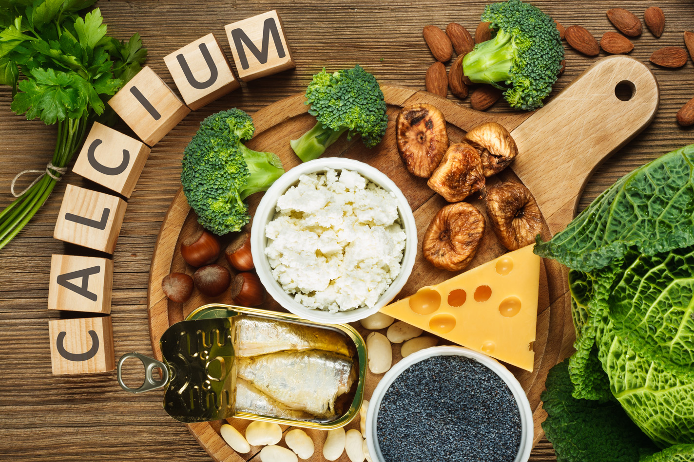 Food sources of Calcium