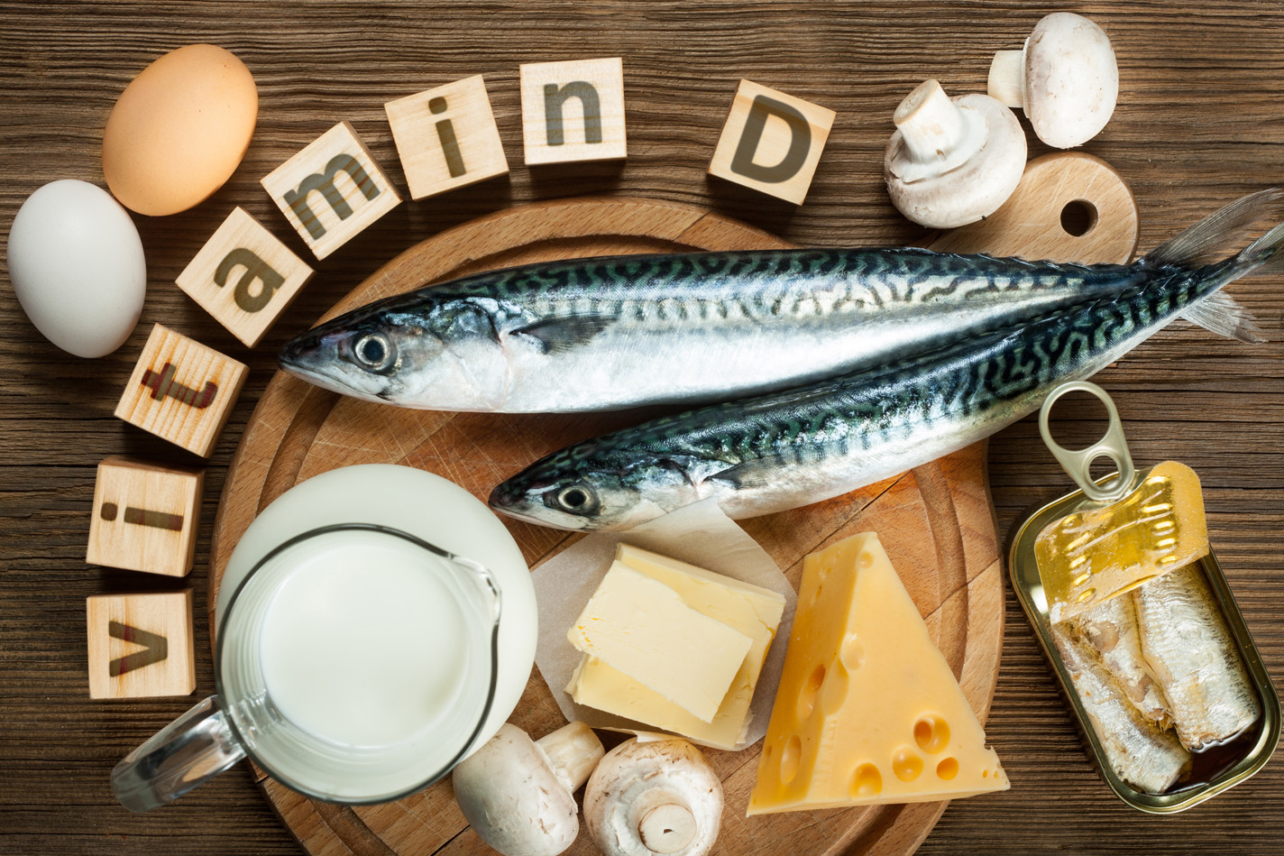 Food sources of vitamin D